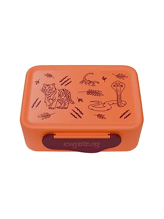 ERGOBAG | Kunststoff Brotdose Fußball | orange